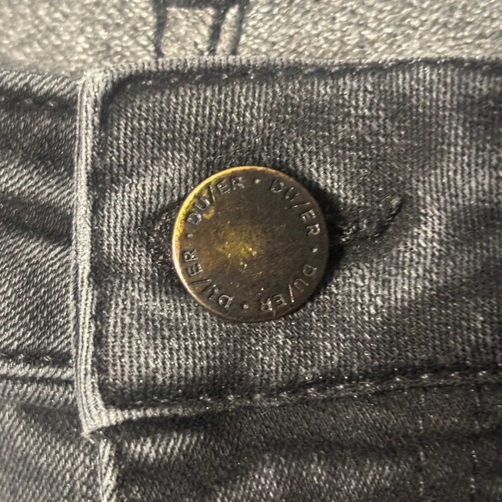 DU/ER‎ Performance Jeans Mens 28x32 Faded Black Slim Fit Denim Casual